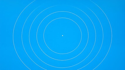 velodrome. Top-down view of concentric blue lines on a velodrome surface. event key visuals, club posters, designed for sports event promotions and stadium branding, used by event planners.