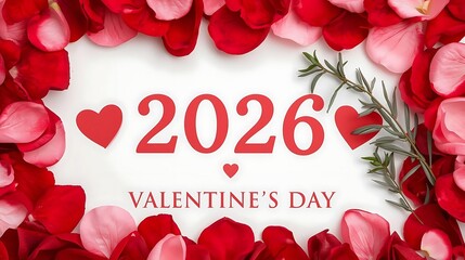Celebrate valentine's day 2026 with love and flowers