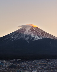 Fototapeta premium mount fuji in japan