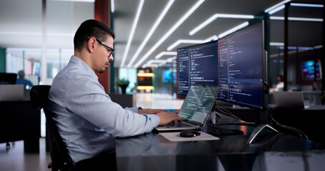 Hispanic Software Engineer Develops Program