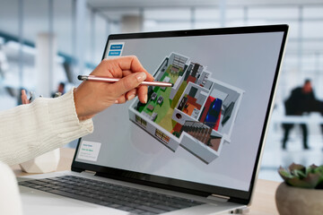 Female Engineer Mapping Wireless Signal Strength