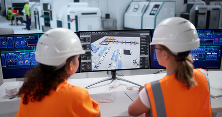 Creating Intricate 3D Factory Plans On Desktop Computer