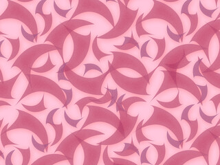 seamless pattern with pink flowers