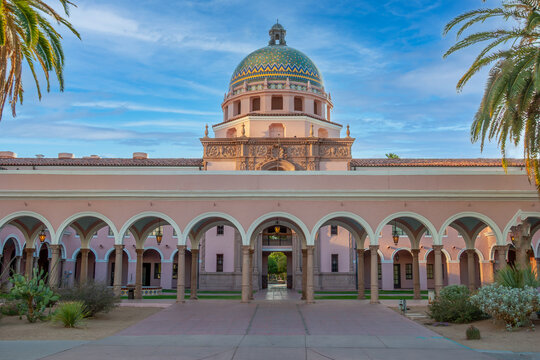 Old Pima County Courthouse. It is an iconic symbol of Tucson