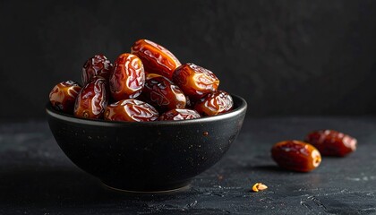 Dates in a Bowl - A Sweet and Nutritious Treat.