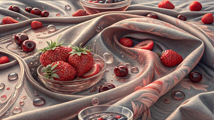 strawberry and chocolate