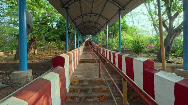 Veera Anjaneyar Kovil Pudupakkam and Anjaneyar Temple Sannidhi and Sri Vyasaraja Tirtha Pratishthita are the hill top temples at Gajagiri Hills, Kelambakkam, Vandalur Road, Pudupakkam, Chennai.