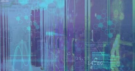 Animation of chemical formulas and data over servers - Powered by Adobe