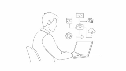 Software Developer Working on Data Integration and Cloud Computing.