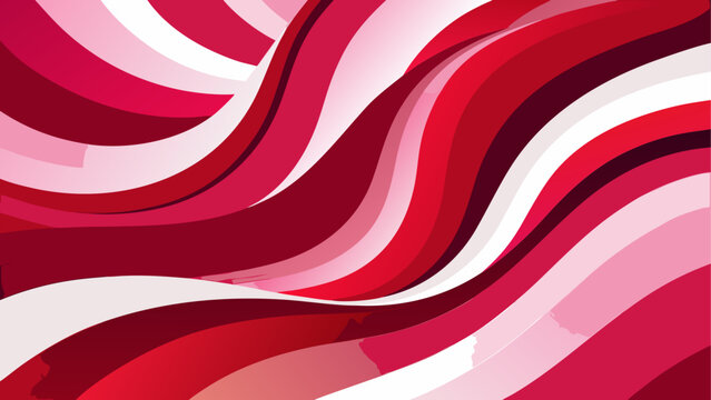 Swirling red and pink patterns Vector, illustration
