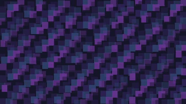 Abstract Purple and Blue Checkerboard Pattern