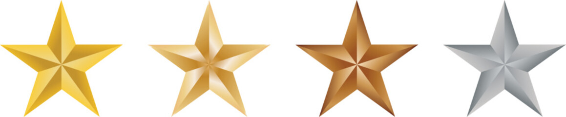 Obraz premium A shiny golden 3d star ornament shaped like pasta sits on a white background as a festive holiday decoration for a Christmas celebration