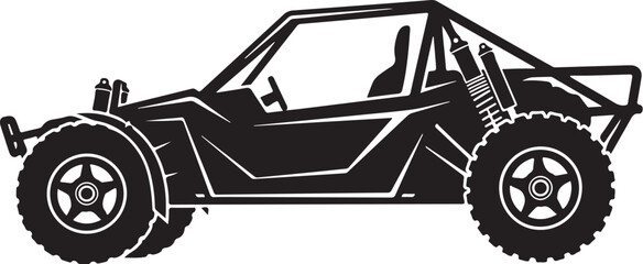 Black Police Car Silhouette Vector