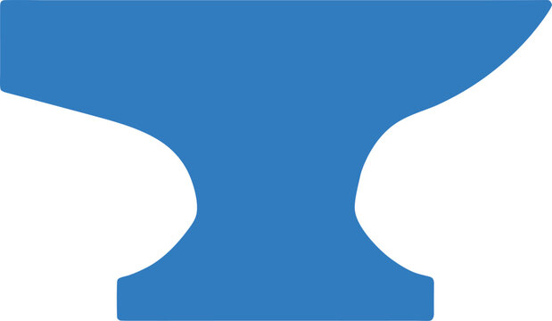 anvil vector illustration on transparent background