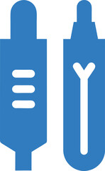 Fototapeta premium cable tester vector illustration on transparent background