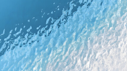 Light blue and white gradient ombre pattern with soft water ripple effect and calm modern mood