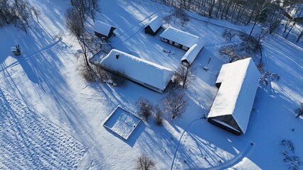 Sądecki Park Etnograficzny, największe muzeum skansenowskie w Małopolsce, prezentujące architekturę drewnianą i tradycyjną kulturę ludową Sądecczyzny. Nowy Sącz, Małopolska, Polska, Europa © Albin Marciniak