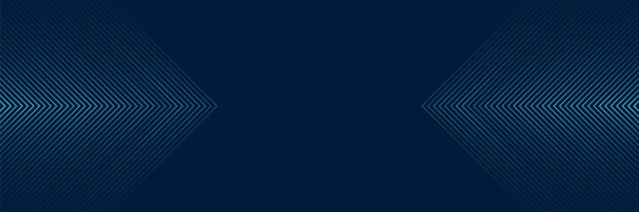 Abstract blue technology background. Shiny blue arrow lines pattern. Futuristic tech concept. Suit for business, corporate, website, presentation, banner, cover, flyer