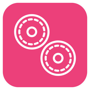 Vector Design Bagel Icon Style