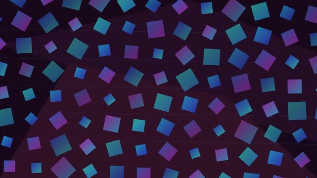 Abstract blue and purple square pattern for creative projects