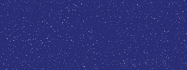  falling snow seamless pattern repeated white snow at night  © Momns