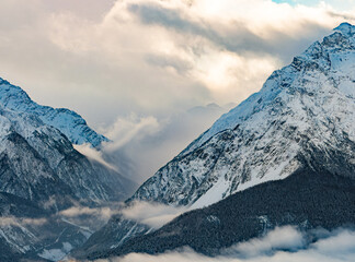 Mountains in Switzerland, Unterengadin