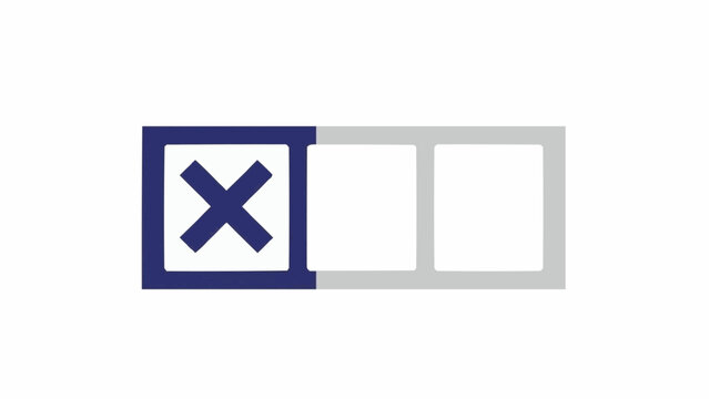Close button with blue border.