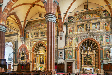 Naklejka premium Verona Cathedral, Italy