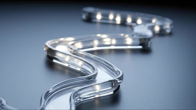 Stylish pair of silver scissors illustrating biohacking metabolic track icon concept for roadmap reinforcement. Biohacking Pathway Concept &ndash; Animated Video Version