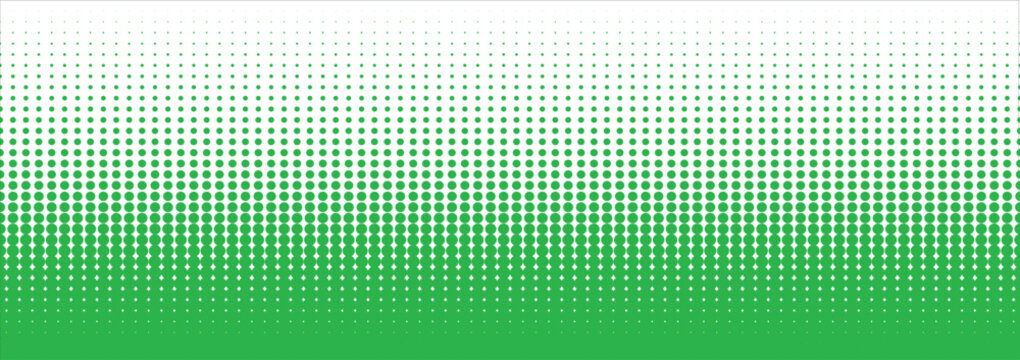 green color halftone gradient texture vanishing cartoon 