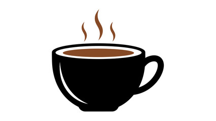 Fototapeta premium Hot Coffee Cup with Steam.