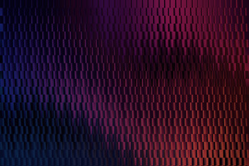 Magenta and Deep Purple Geometric Mosaic Texture with Stepped Vertical Bars