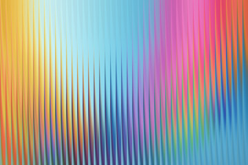 Soft rainbow colored vertical lines background with a glowing and airy aesthetic
