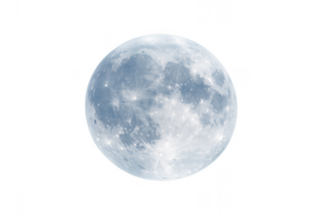 Full moon illuminating dark space, natural satellite orbiting earth, glowing celestial body with visible craters