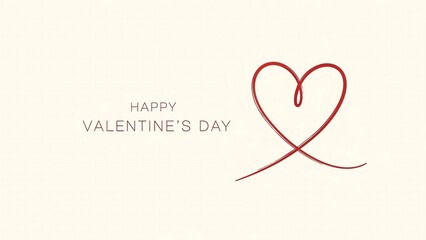 Heart shape with Valentine's Day text