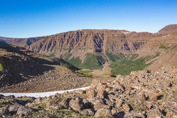 Putorana Plateau landscape, Taimyr. Russia, Krasnoyarsk region
