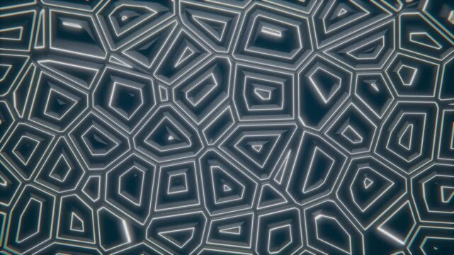 animated background loop - abstract geometric seamless pattern