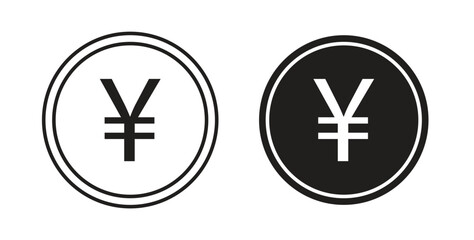 Obraz premium Yen icon