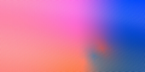 Obraz premium Pink to blue gradient background with squares pattern, abstract geometric composition