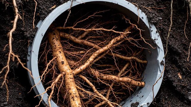 The Silent Destroyer: Tree Roots Breaking Underground Pipes & Sewer Lines