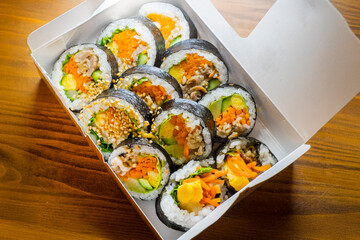 キンパ_韓国料理