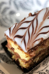 manger un mille feuille