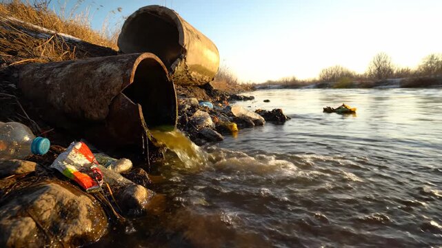 Water Pollution Crisis: Raw Sewage & Waste Contaminating Our Rivers