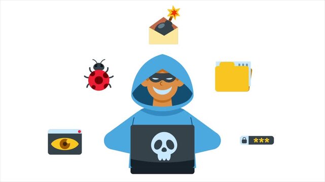 Hacker Operating Computer