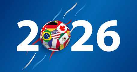 Fussball Soccer Background 2026 © MH
