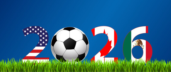 Fussball Soccer Background 2026 © MH