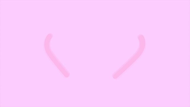 Video animation with heart logo for Valentine's Day content purposes
