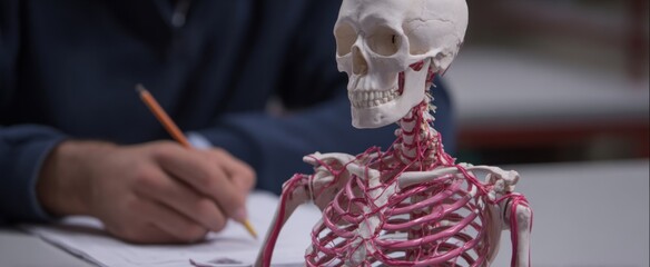 anatomy model examined for educational insights and learning applications