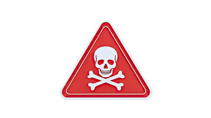 Warning Sign: Skull and Crossbones