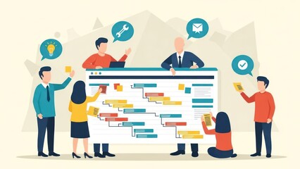 business woman with laptop